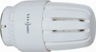 Herz radiatorthermostaatknop Hercules wit